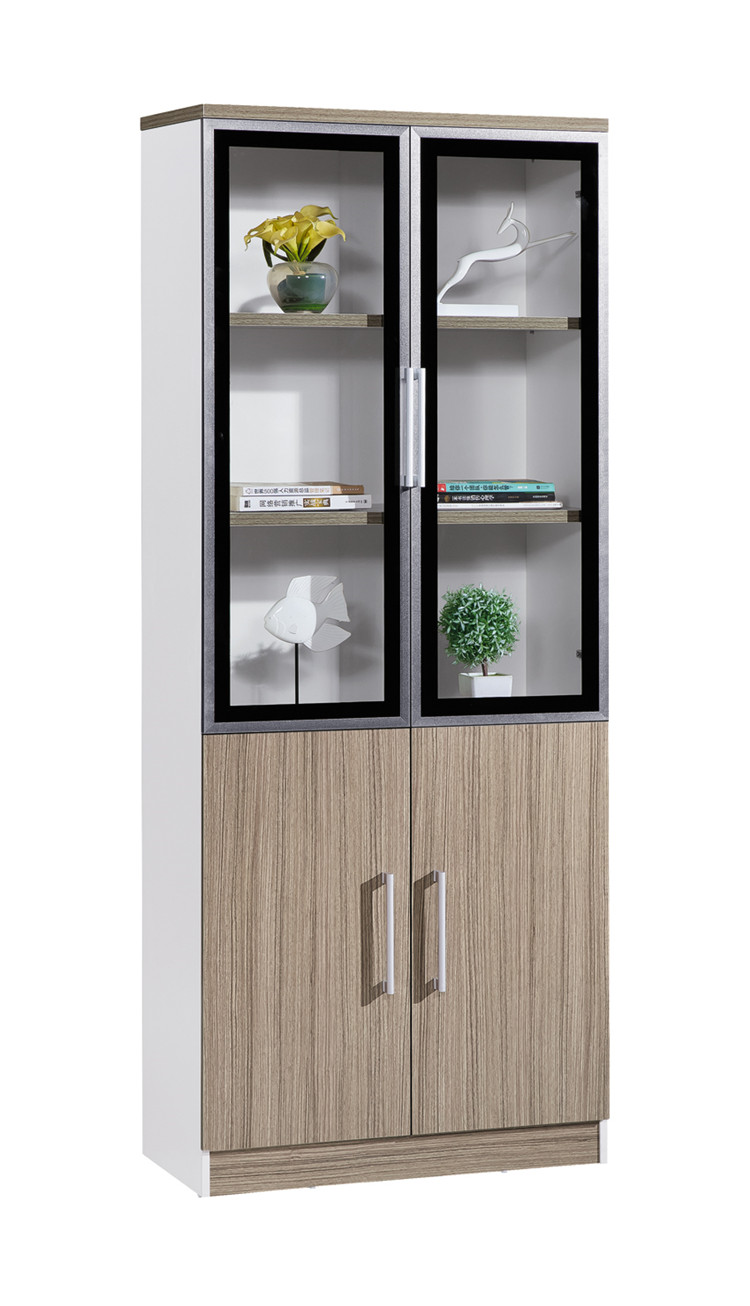 辦公家具文件柜 木質(zhì)高柜老板辦公室書柜 簡(jiǎn)約現(xiàn)代資料柜背景柜